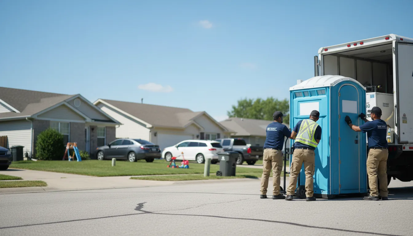 Standard Porta Potty Rentals in Buckner, IL near me